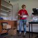 Lora Schaffer, an eighth-grade math teacher at Willow Run Middle School for 17 years, packs up her classroom on the school's last day open, Friday June 7.
Courtney Sacco I AnnArbor.com 